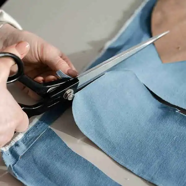 Custom cut and sew step 1