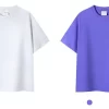 Custom Black Shirts Clothes Drop Shoulder T-shirt Men Women Colors 7715-3