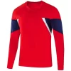 Custom Embroidered Sweatshirts Sweatshirt Crewneck Sweatshirts For Women Long Sleeve Sweatshirt Red 2