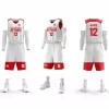 Custom Made Basketball Jerseys Reversible Basketball Gear Blank Shirts Singlets Best Basketball Shorts White Red
