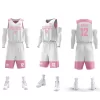 Custom Reversible Basketball Jerseys Youth USA Basketball Jersey Womens Mens Plain Basketball Jersey White