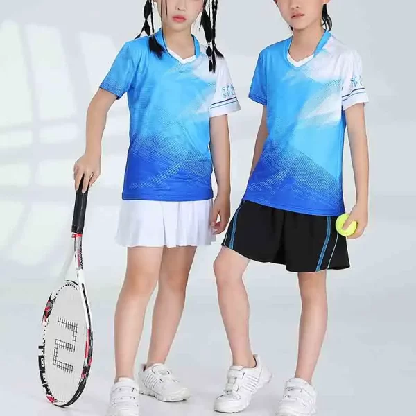 Custom Sportswear Kids Sportswear Girls Shirts-8