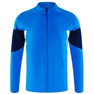 Custom Waterproof Jacket Mens Jackets For Women Waterproofs Softshell Full Zip Track Suits Bright Blue