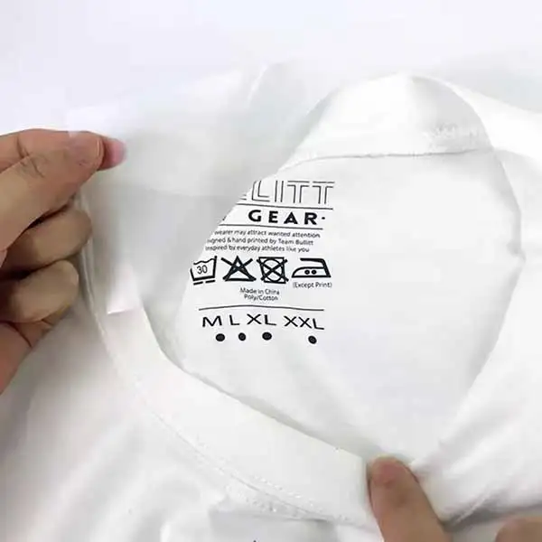 Heat Transfer Label 2
