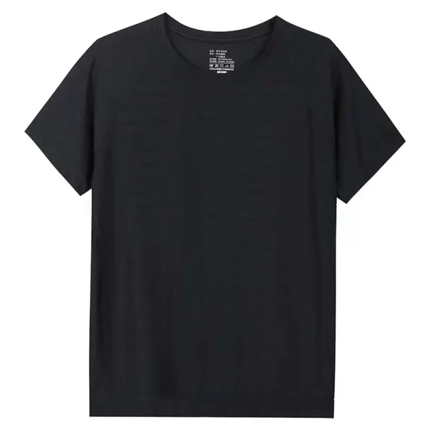 T-shirt dry fit coolmax Black MLD01