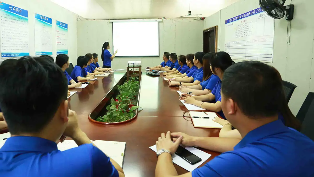 Loong Sportswear meeting room