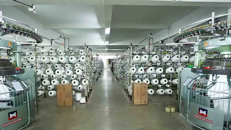 Loong Sportswear weaving factory