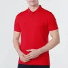 Classic Polo Shirt Outfit Dri Fit Polo Shirts Red Business Casual Polo-8