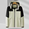 Custom Jackets Windbreaker Jacket Waterproof Mens Jackets For Women Winter Jacket Long Coat Begie Black 7799