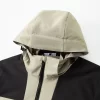 Custom Jackets Windbreaker Jacket Waterproof Mens Jackets For Women Winter Jacket Long Coat Begie Black 7799-3