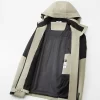 Custom Jackets Windbreaker Jacket Waterproof Mens Jackets For Women Winter Jacket Long Coat Begie Black 7799-4