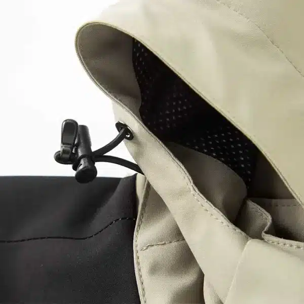 Custom Jackets Windbreaker Jacket Waterproof Mens Jackets For Women Winter Jacket Long Coat Begie Black 7799-6