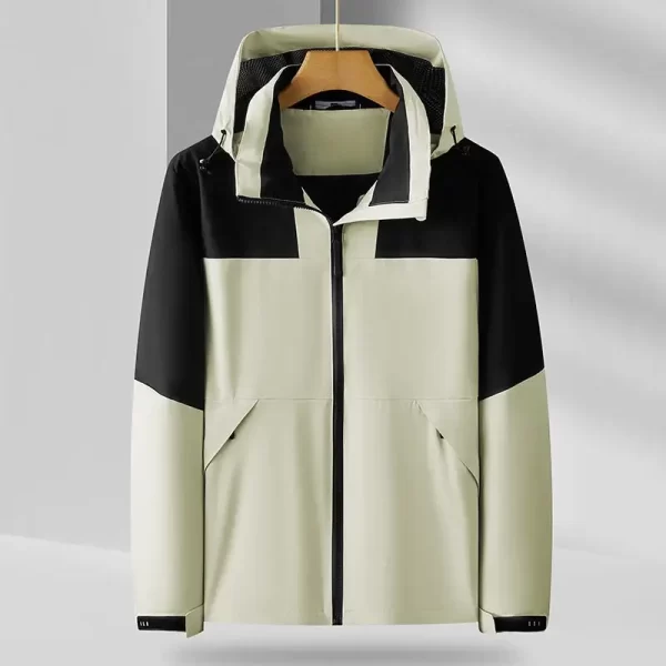 Custom Jackets Windbreaker Jacket Waterproof Mens Jackets For Women Winter Jacket Long Coat Begie Black 7799