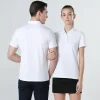 Custom Polo Shirts White Golf Polos Polo T Shirts Mens Womens 692-3