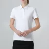 Custom Polo Shirts White Golf Polos Polo T Shirts Mens Womens 692-6