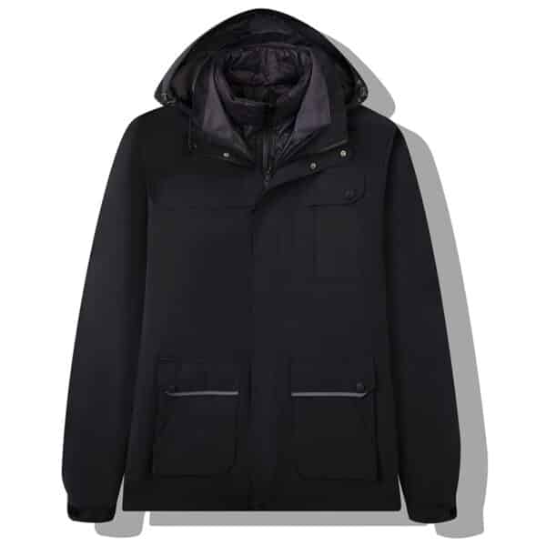 Hiking Jacket Windbreaker Snow Jacket Women Ski Outfit Light Jacket Outerwear Workout Jacket Black 5