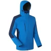 Outdoor Jacket Waterproof Work Jacket With Polar Fleece Blue 3