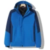 Outdoor Jacket Waterproof Work Jacket With Polar Fleece Blue 6