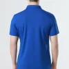 Performance Polo T Shirts Royal Blue Regular Fit Custom Corporate Clothing Casual Business Polo Shirt 8