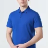 Performance Polo T Shirts Royal Blue Regular Fit Custom Corporate Clothing Casual Business Polo Shirt 9