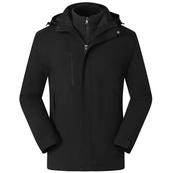 Waterproof Jacket Black Coat Ladies Jackets Spring Jacket Women Black Coat 2