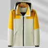 Windcheater Long Winter Coat Women Mens Waterproof Jacket White Boys Womens Waterproof Jacket Girls Jackets-4
