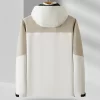 Windcheater Long Winter Coat Women Mens Waterproof Jacket White Boys Womens Waterproof Jacket Girls Jackets-5