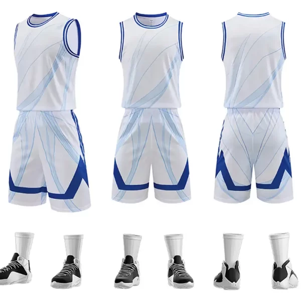 Custom Basketball Jersey Maker Team USA Basketball Jersey 2024 Bball Jersey White 7