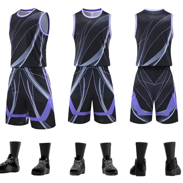 Custom Basketball Jersey Maker Team USA Basketball Jersey 2024 Bball Jersey Black 8