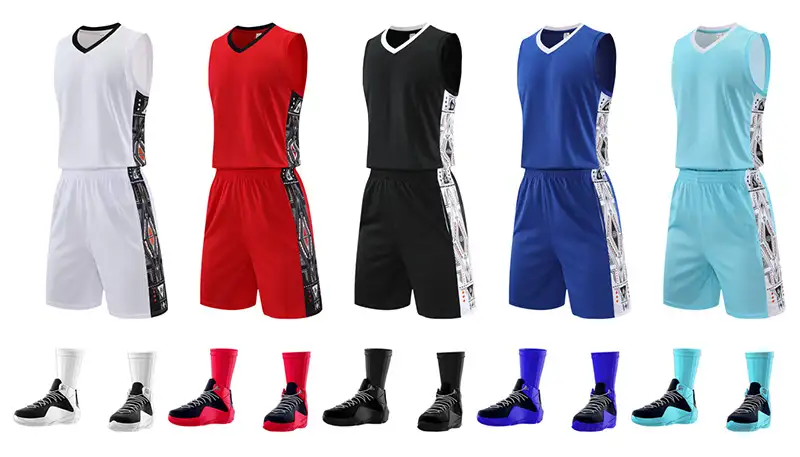 Custom Jerseys Basketball Men's Jersey Basketball Jersey Creator Customize Basketball Jerseys 1022-8