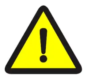 caution sign