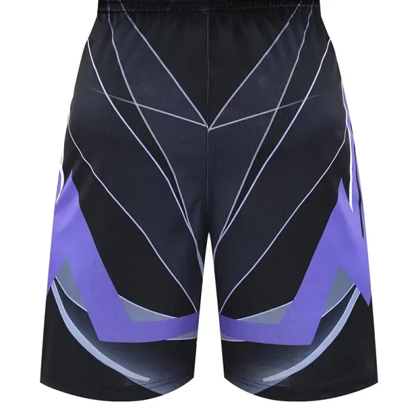 Men's Basketball Shorts Gym Training Workout Athletic Shorts Mesh Graphic Print Running Short Pants With Pockets Black 062-3
