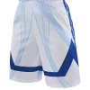 Men's Basketball Shorts Gym Training Workout Athletic Shorts Mesh Graphic Print Running Short Pants With Pockets White 062-5
