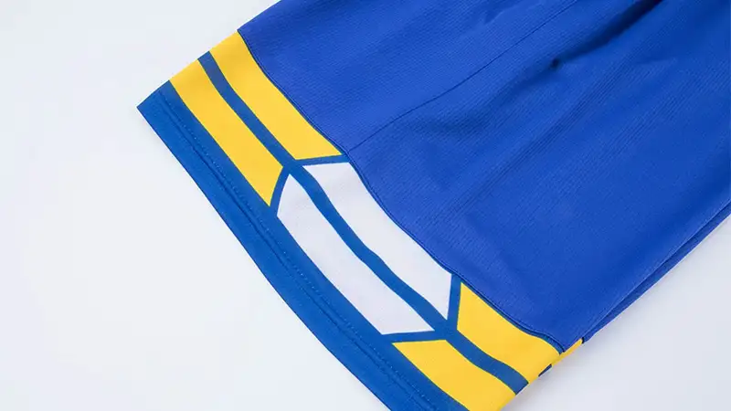 youth basketball shorts blue color 1003