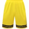 guys basketball shorts mesh shorts basketball youth basketball shorts basketball youth shorts yellow color 1003 4