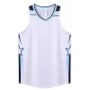 Basketball Jersey And Shorts Set Cheap NBA Basketball Jerseys Blank Shirts White 1021 1