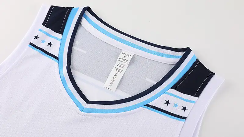 NBA Basketball Jerseys Blank Shirts White 1021