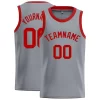 Youth Basketball Uniform Cleveland Cavaliers Style Shirts Red Color with Strip Edge Sleeveless 6