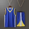 Plain Basketball Jerseys Blank Basketball Uniform High Quality Training Suit for Basketball Games 3