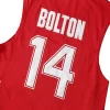 Basketball Jerseys WILDCATS 14 BOLTON Jersey Sewing Embroidery High Quality Basketball Shirts White and Red Number 5