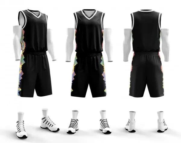 The Best Basketball Tank Tops and Bottoms New Basketball Team Uniform Dri Fit Coolmax Boys Girls Children JinDing 12