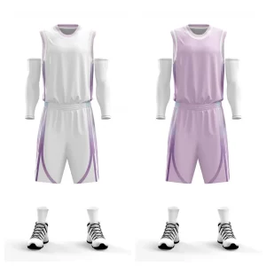Best College Basketball Jerseys and Shorts Basketball Training Uniform Shirts Sports Suit New Design Loong Sportswear 1