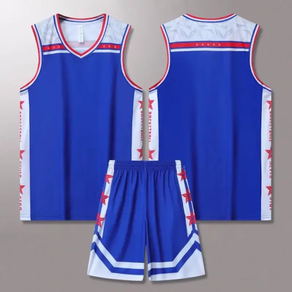 Basketball Jerseys Shirts Youth Basketball Vest Uniforms Blank Custom Running Training Loose Jerseys Suits Tank 2