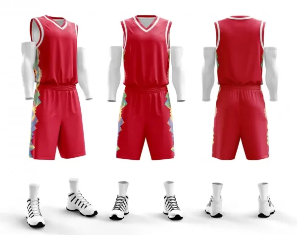 The Best Basketball Tank Tops and Bottoms New Basketball Team Uniform Dri Fit Coolmax Boys Girls Children JinDing 13