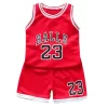 USA Basketball Uniforms Chicago Bulls 23 Style Blank Basketball Jerseys Wholesale Sleeveless Vest and Shorts Outfit Sets 4