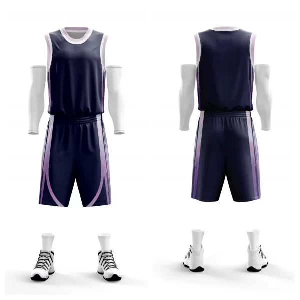 Best College Basketball Jerseys and Shorts Basketball Training Uniform Shirts Sports Suit New Design Loong Sportswear 4