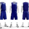 The Best Basketball Tank Tops and Bottoms New Basketball Team Uniform Dri Fit Coolmax Boys Girls Children JinDing 11