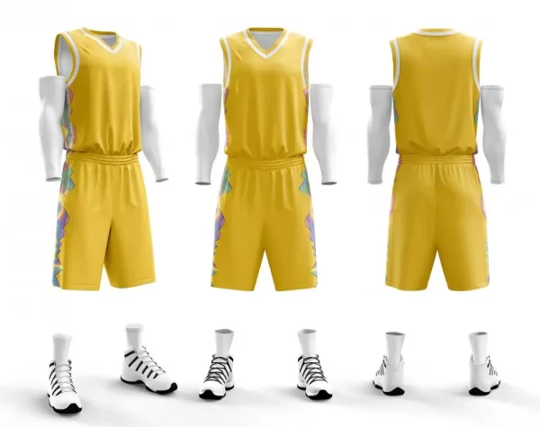 The Best Basketball Tank Tops and Bottoms New Basketball Team Uniform Dri Fit Coolmax Boys Girls Children JinDing 14
