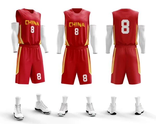 Practice Jerseys Basketball Cheap Reversible Basketball Jerseys with Numbers for Youth and College Students 2