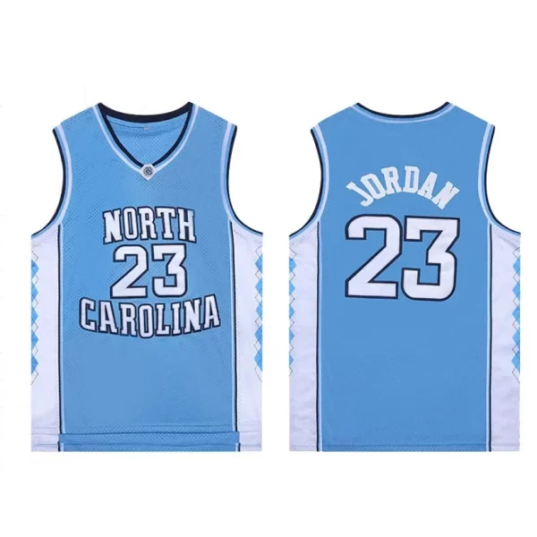 Vintage Mens Basketball Jersey Breathable Mesh Fabric North Carolina University Version Size 15-23 1